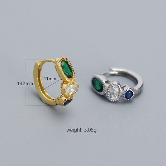 S925 Silver Vintage Style Earrings