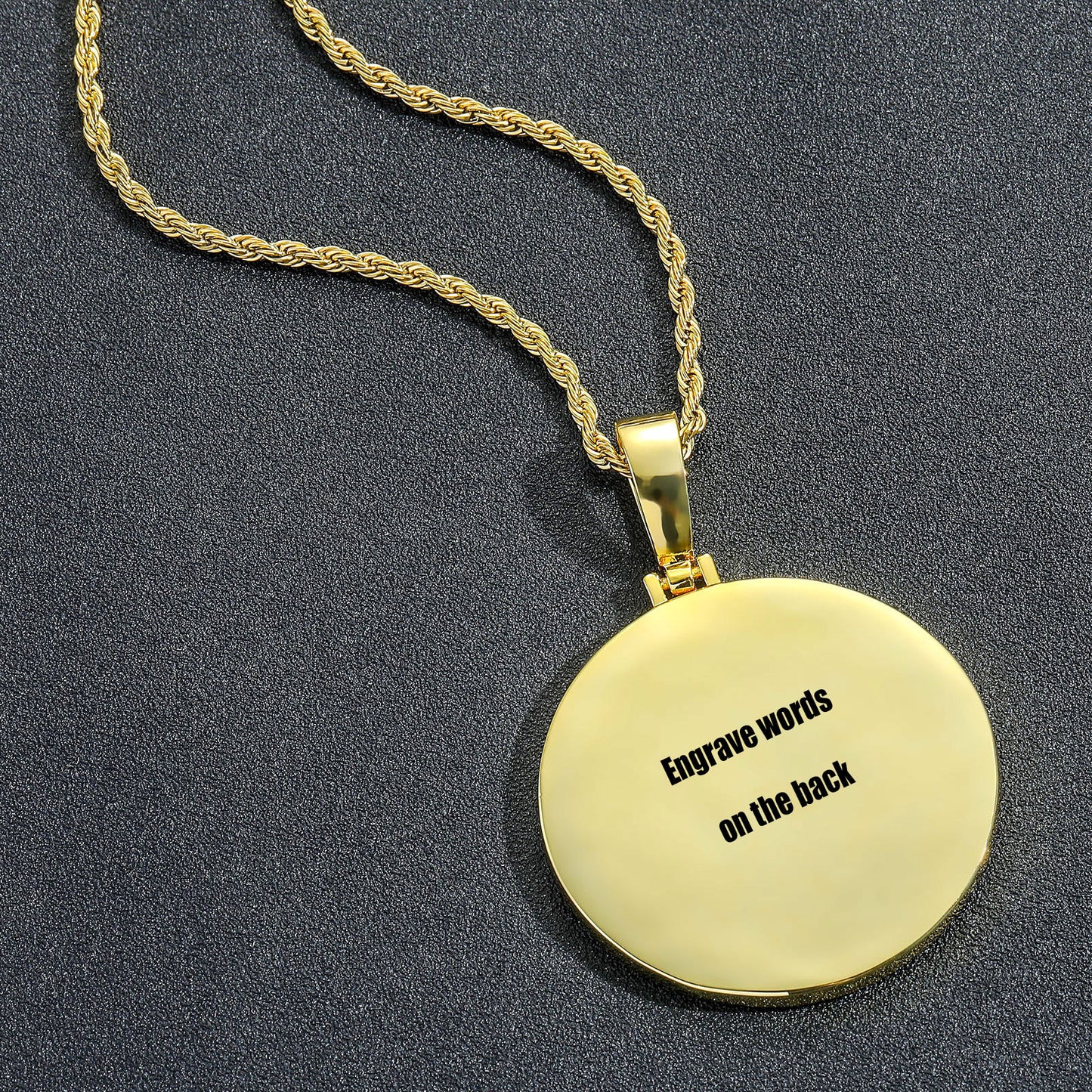 CircleI Memory Picture Pendant