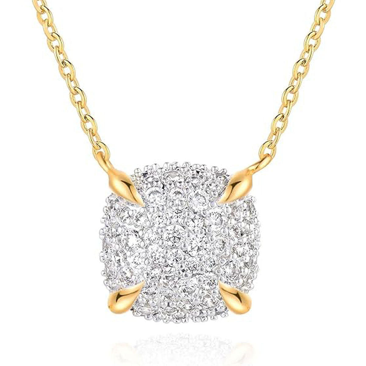 Shape Zirconia Necklace