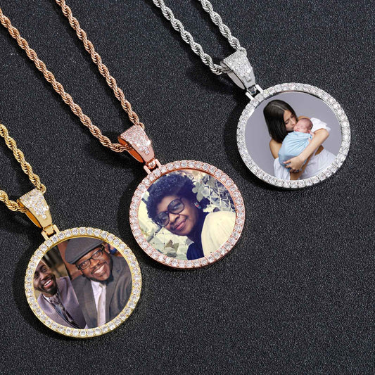 CircleI Memory Picture Pendant