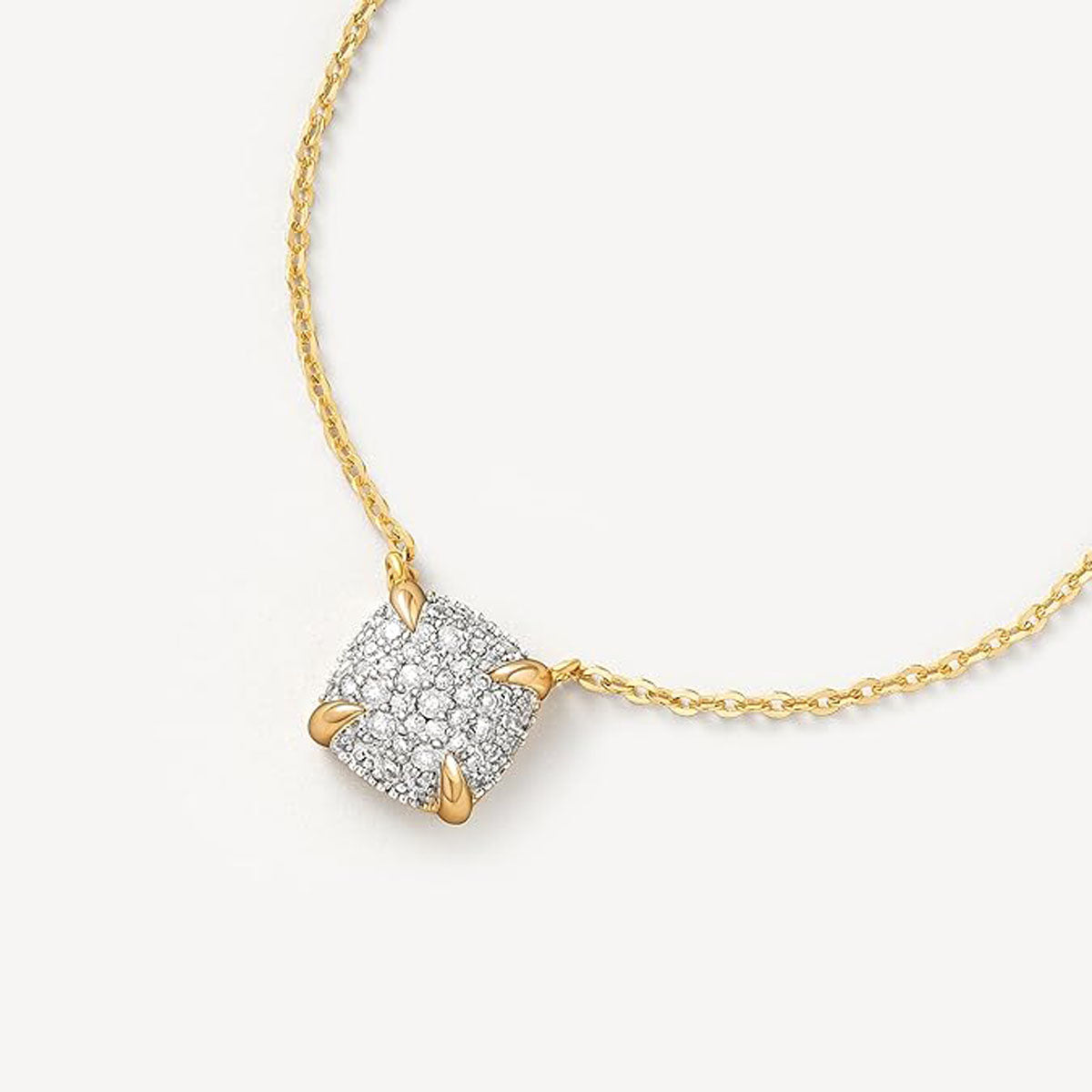 Shape Zirconia Necklace