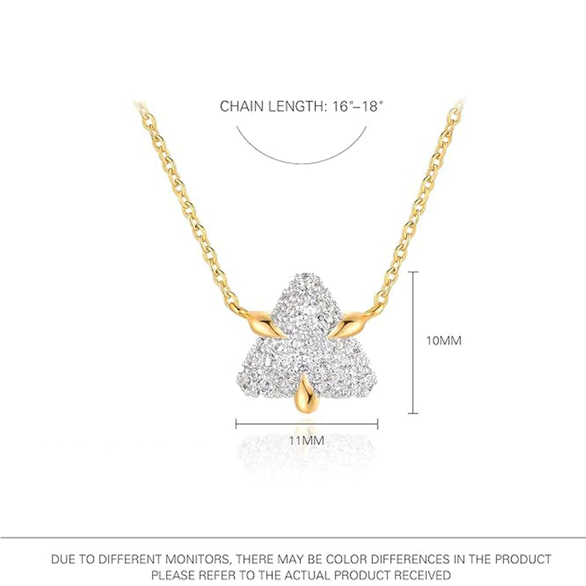 Shape Zirconia Necklace