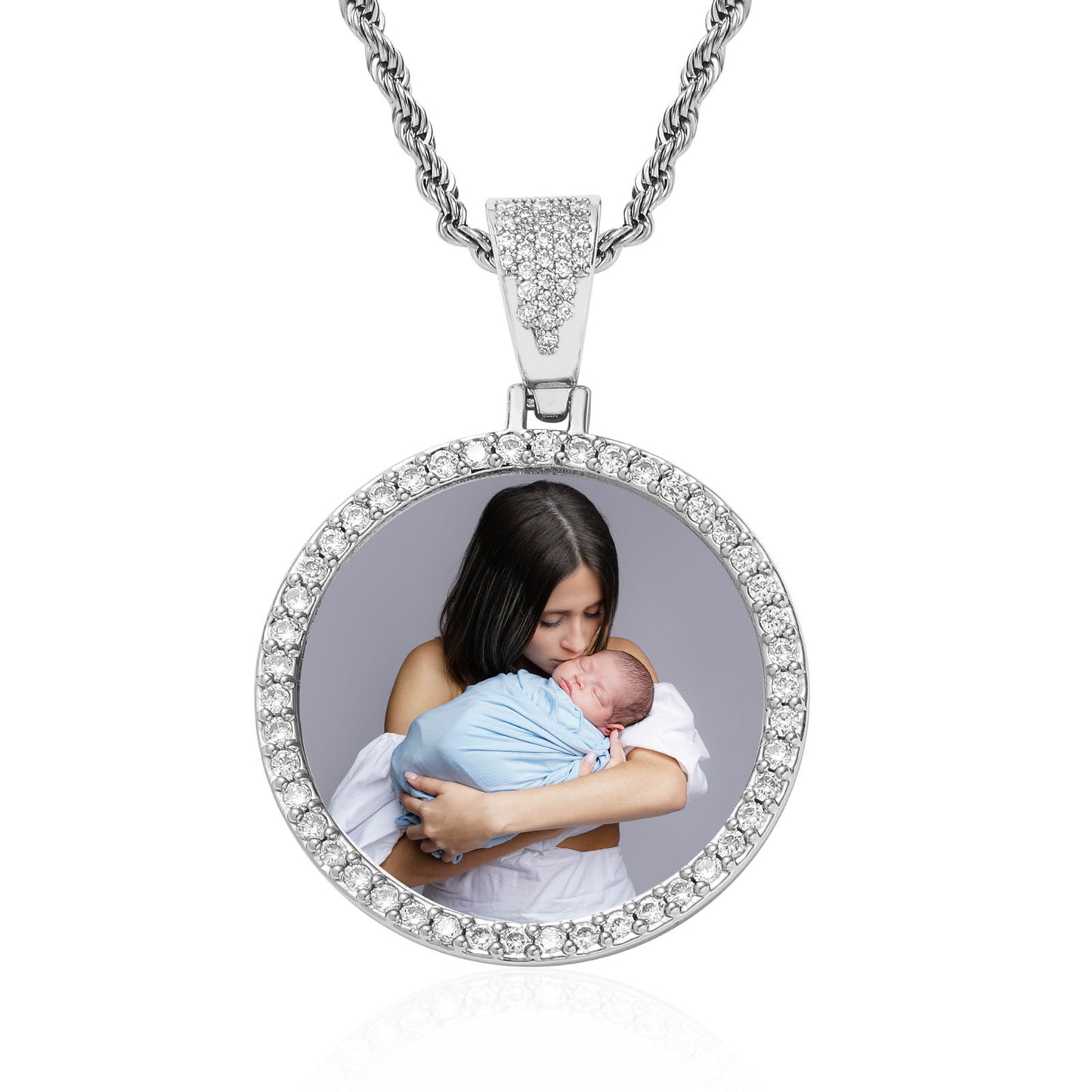 CircleI Memory Picture Pendant