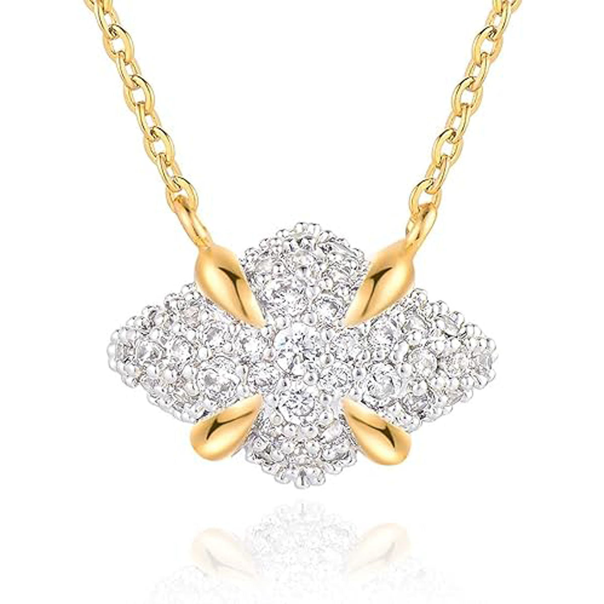 Shape Zirconia Necklace