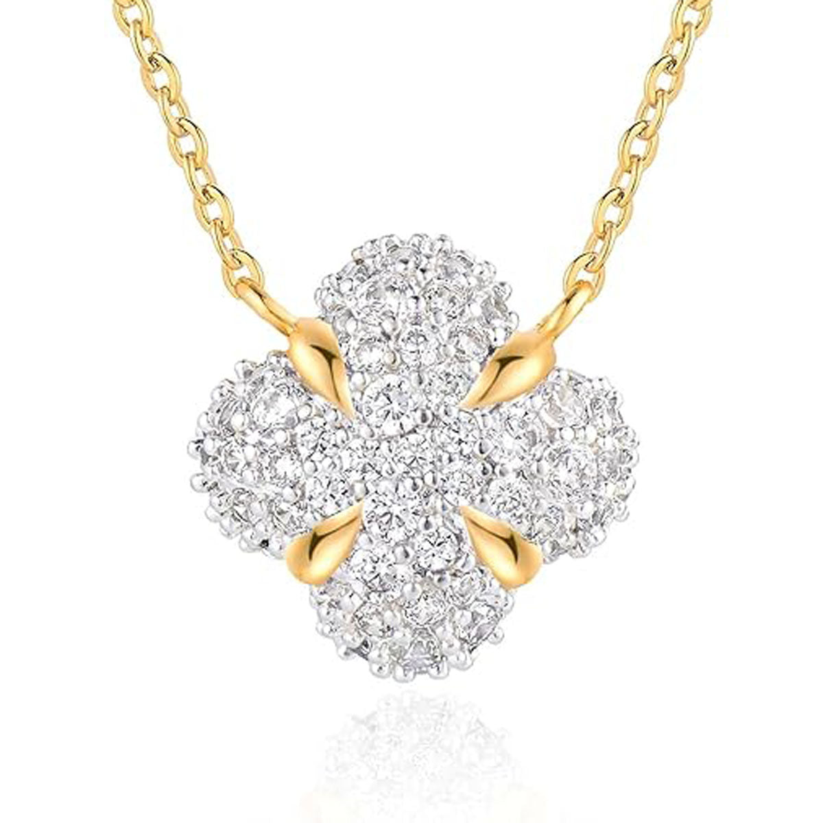 Shape Zirconia Necklace