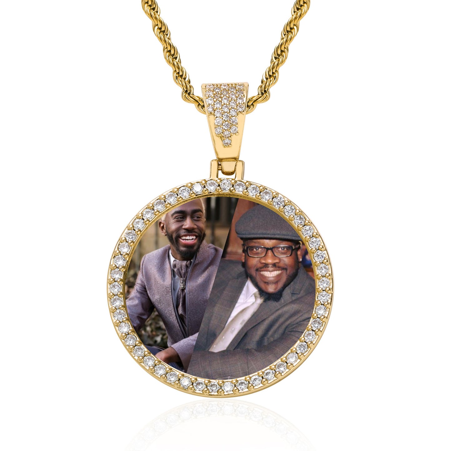 CircleI Memory Picture Pendant