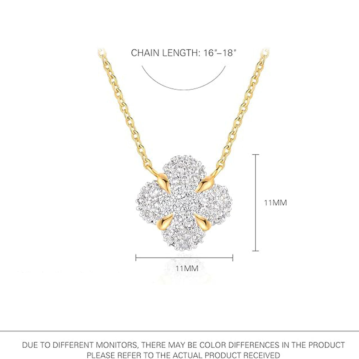 Shape Zirconia Necklace