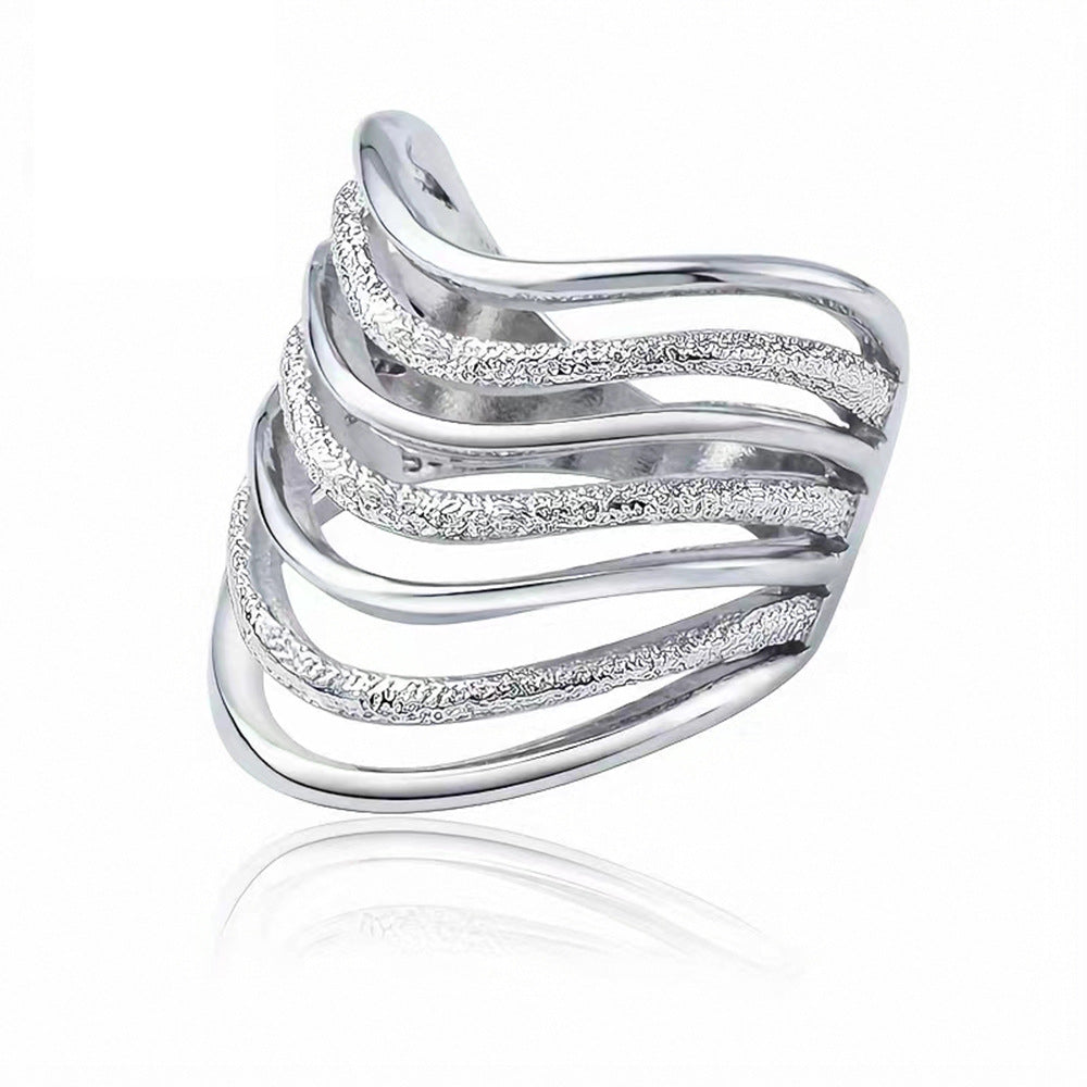 Bague multicouche S925