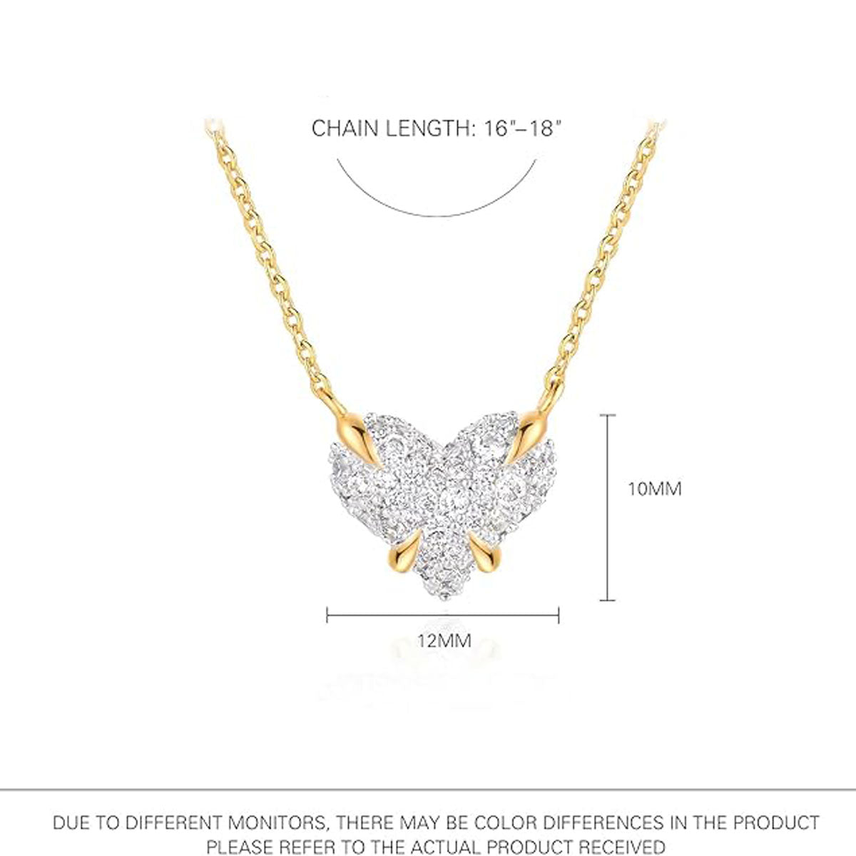 Shape Zirconia Necklace