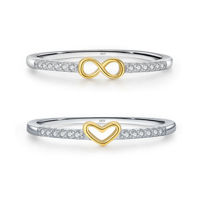 S925 Silver Mobius Ring