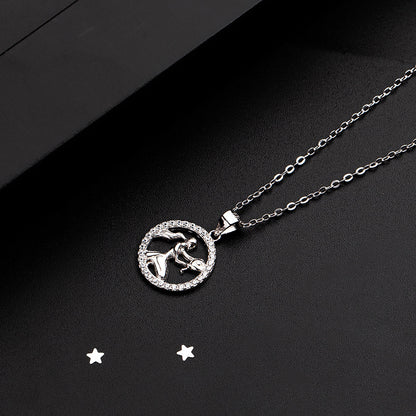 S925 Silver Zodiac Necklace