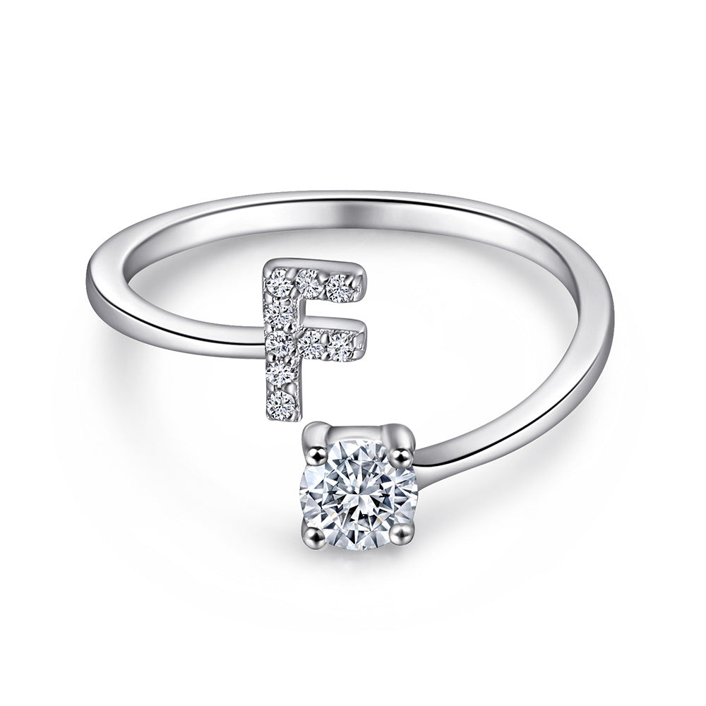 S925 Silver Moissanite/Zirconia Ring
