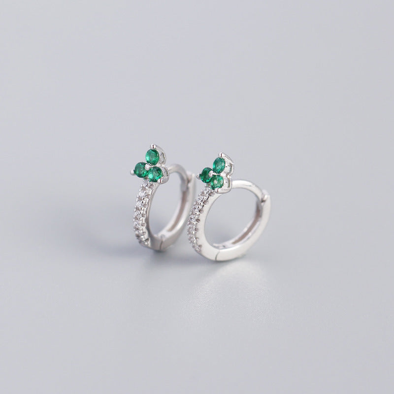 S925 Silver Flower Earrings