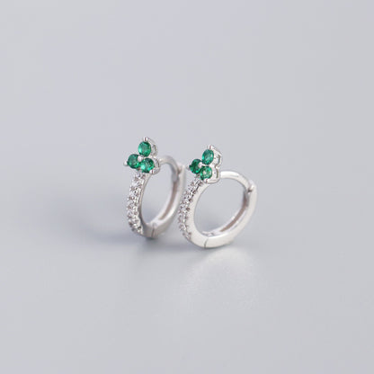 S925 Silver Flower Earrings