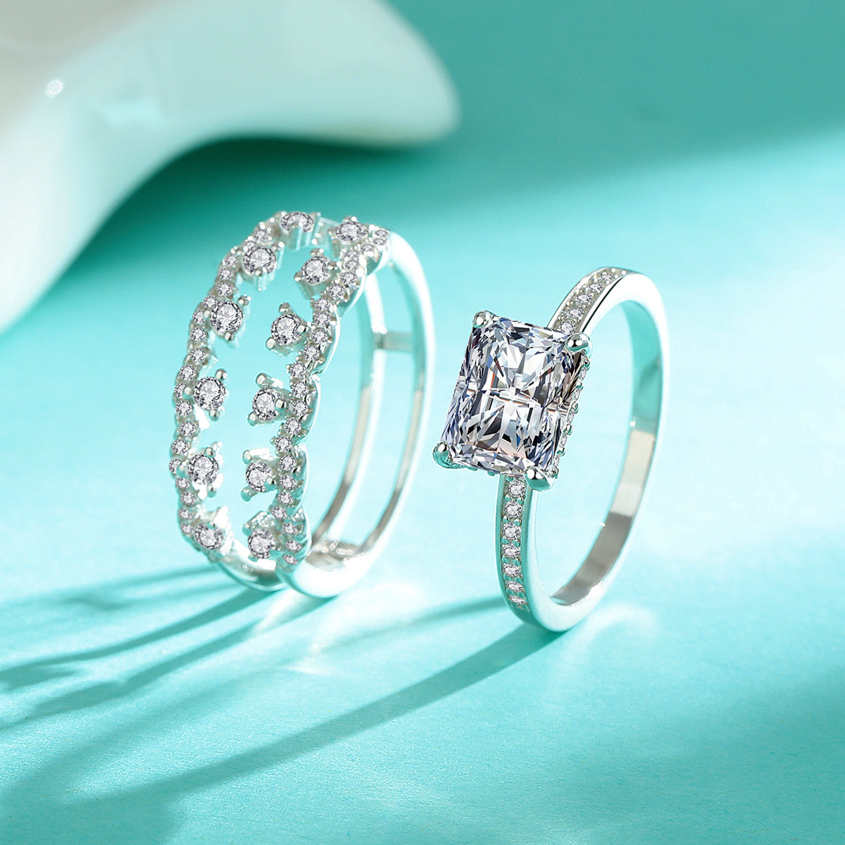 S925 Moissanite Ring