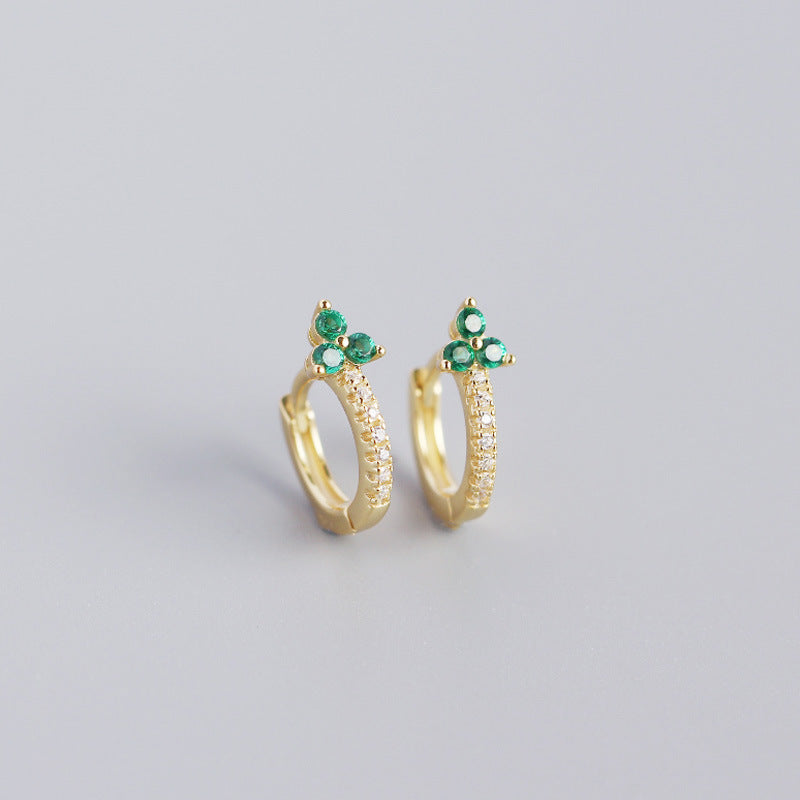S925 Silver Flower Earrings