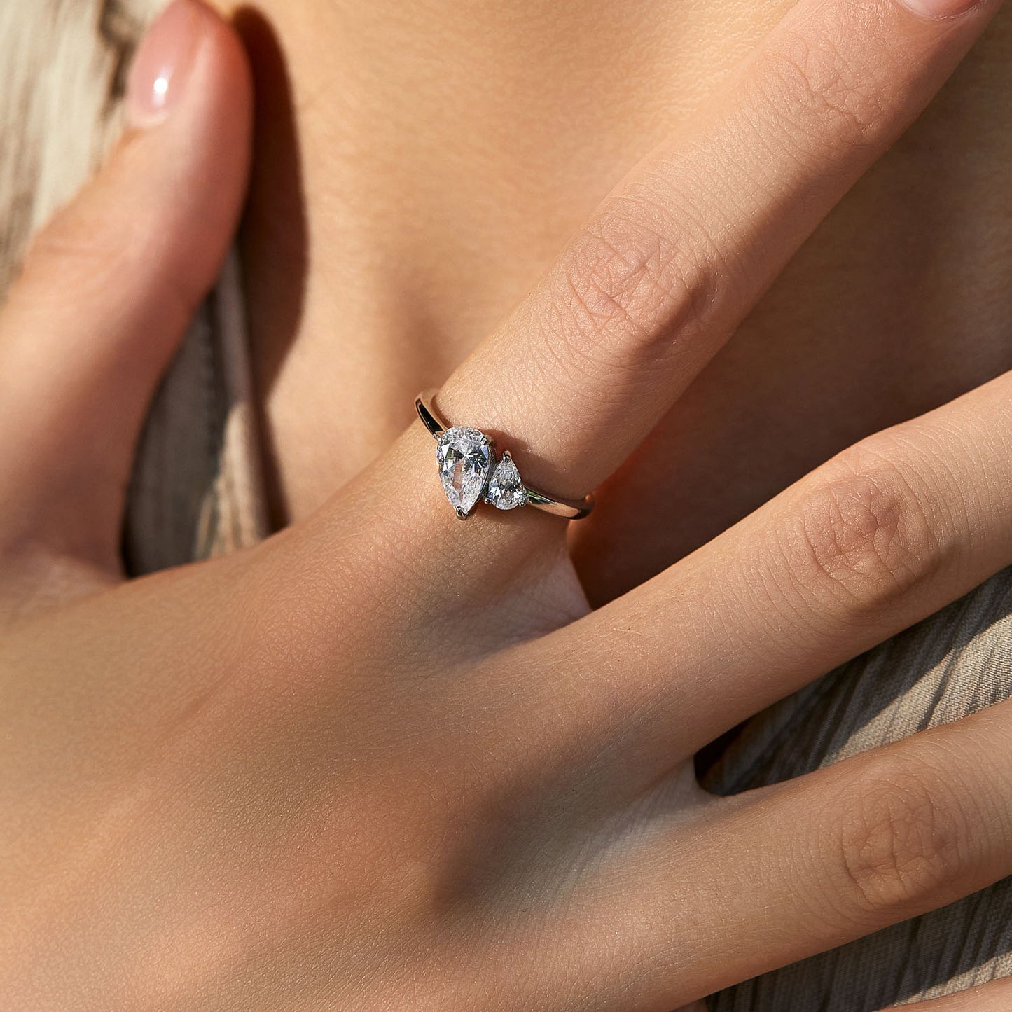S925 Silver Unique Ring