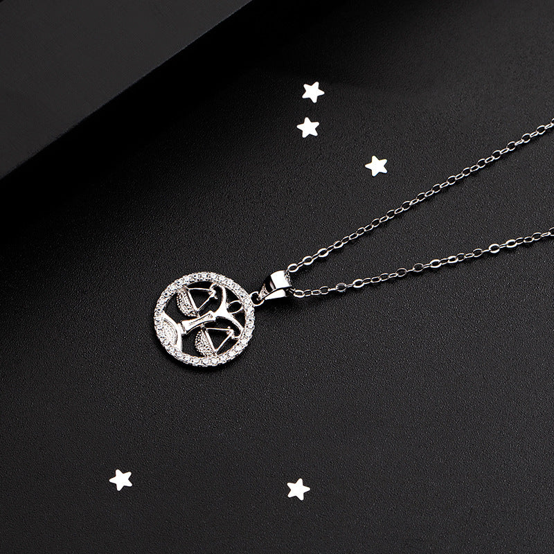 S925 Silver Zodiac Necklace