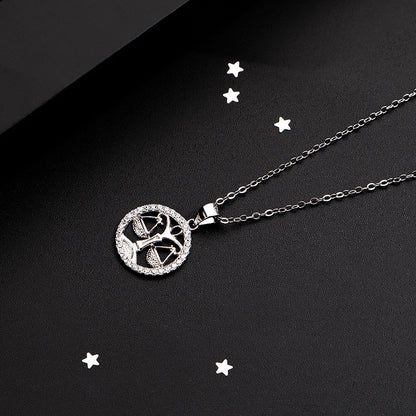 S925 Silver Zodiac Necklace