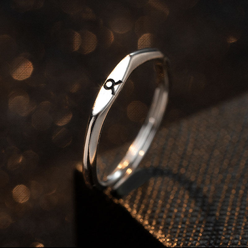 S925 Silver Zodiac Rings