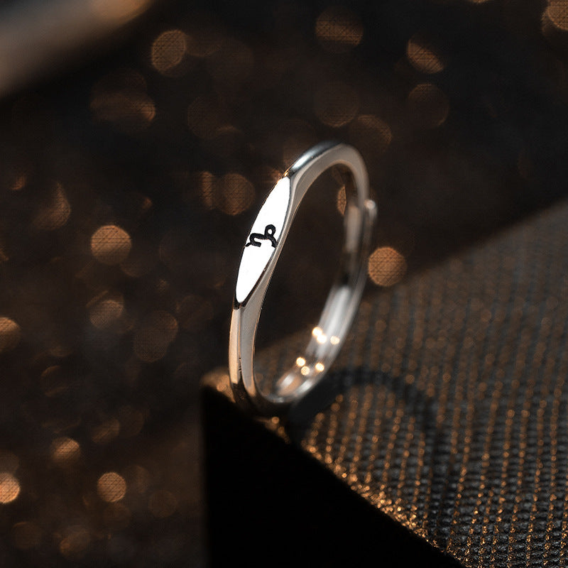 S925 Silver Zodiac Rings