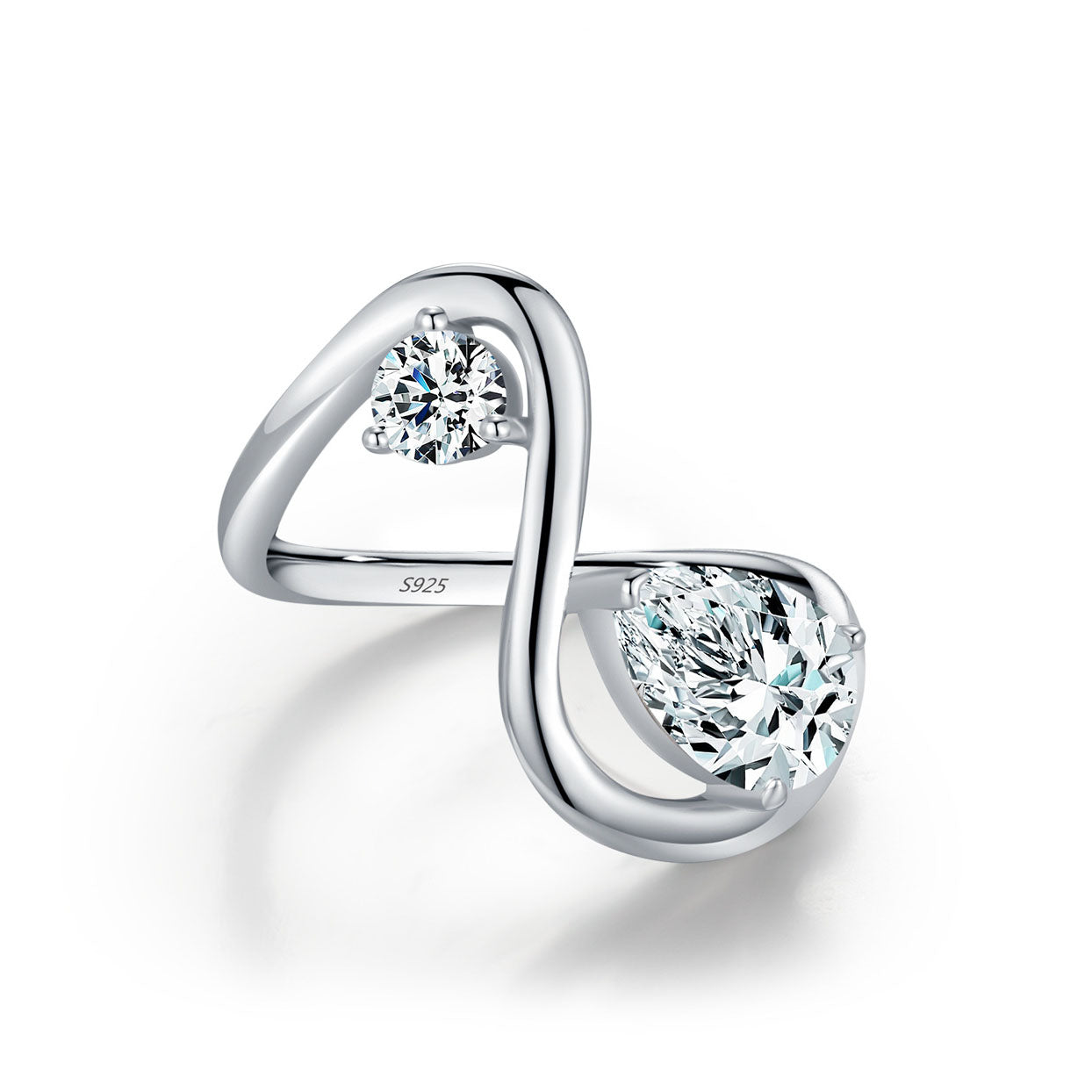 S925 Silver Unique Ring