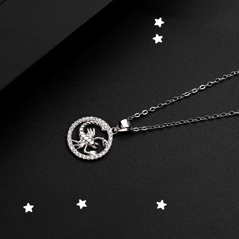 S925 Silver Zodiac Necklace