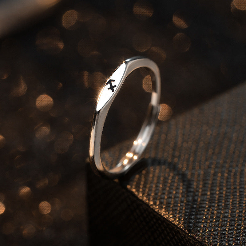 S925 Silver Zodiac Rings