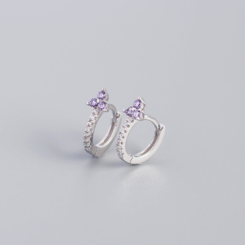 S925 Silver Flower Earrings