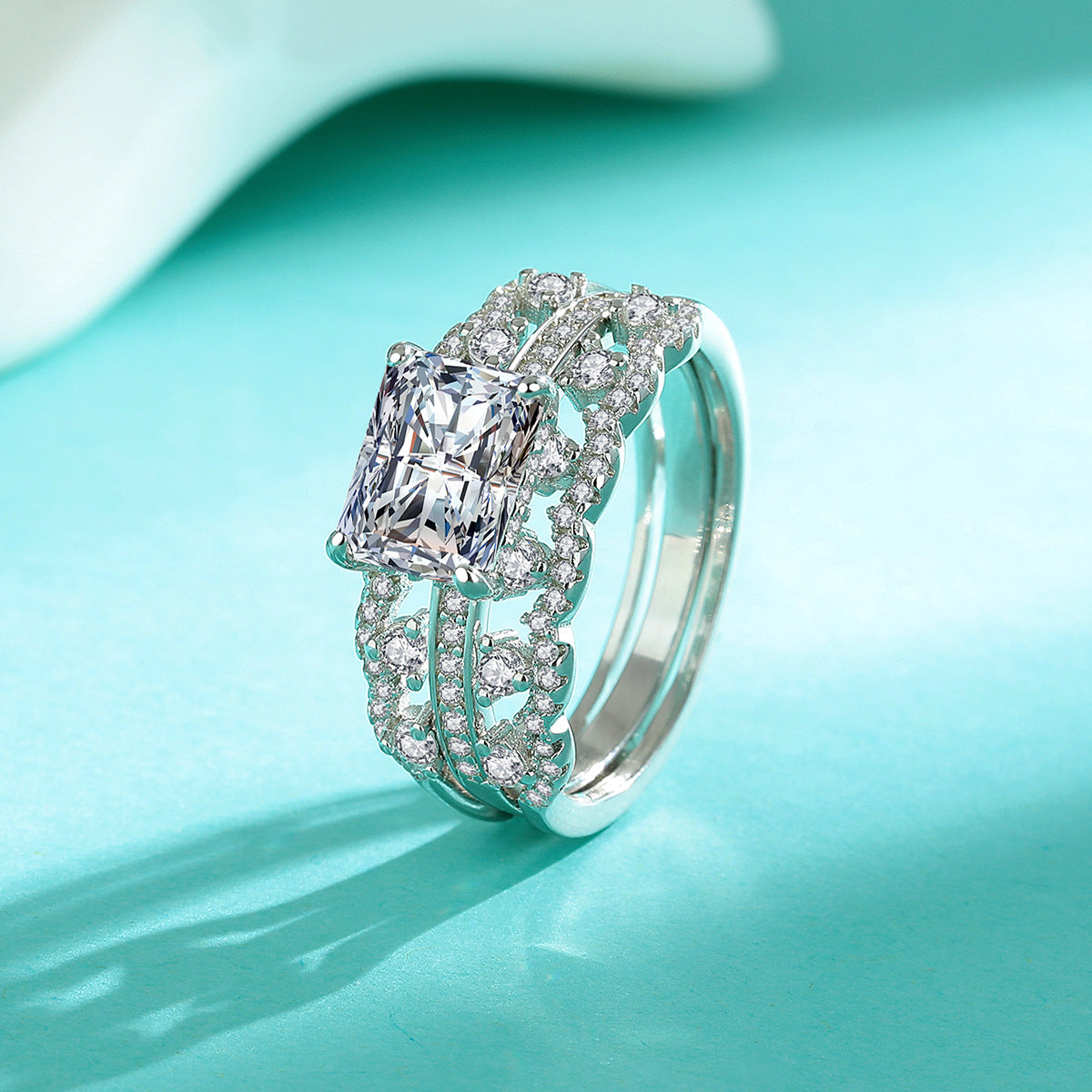 S925 Moissanite Ring