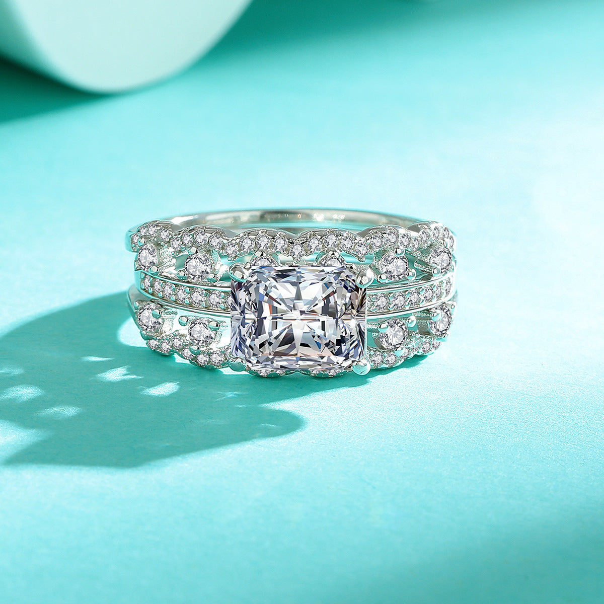 S925 Moissanite Ring