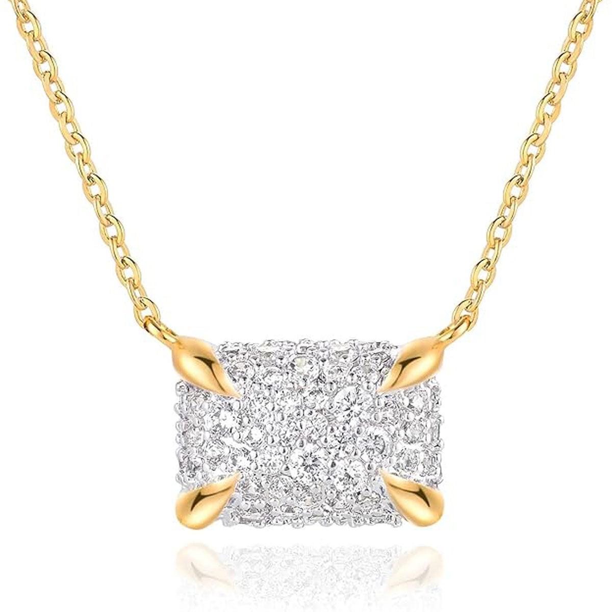 Shape Zirconia Necklace