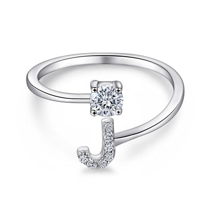 S925 Silver Moissanite/Zirconia Ring