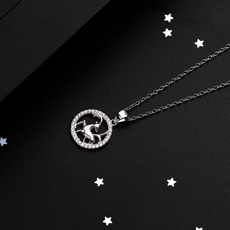 S925 Silver Zodiac Necklace