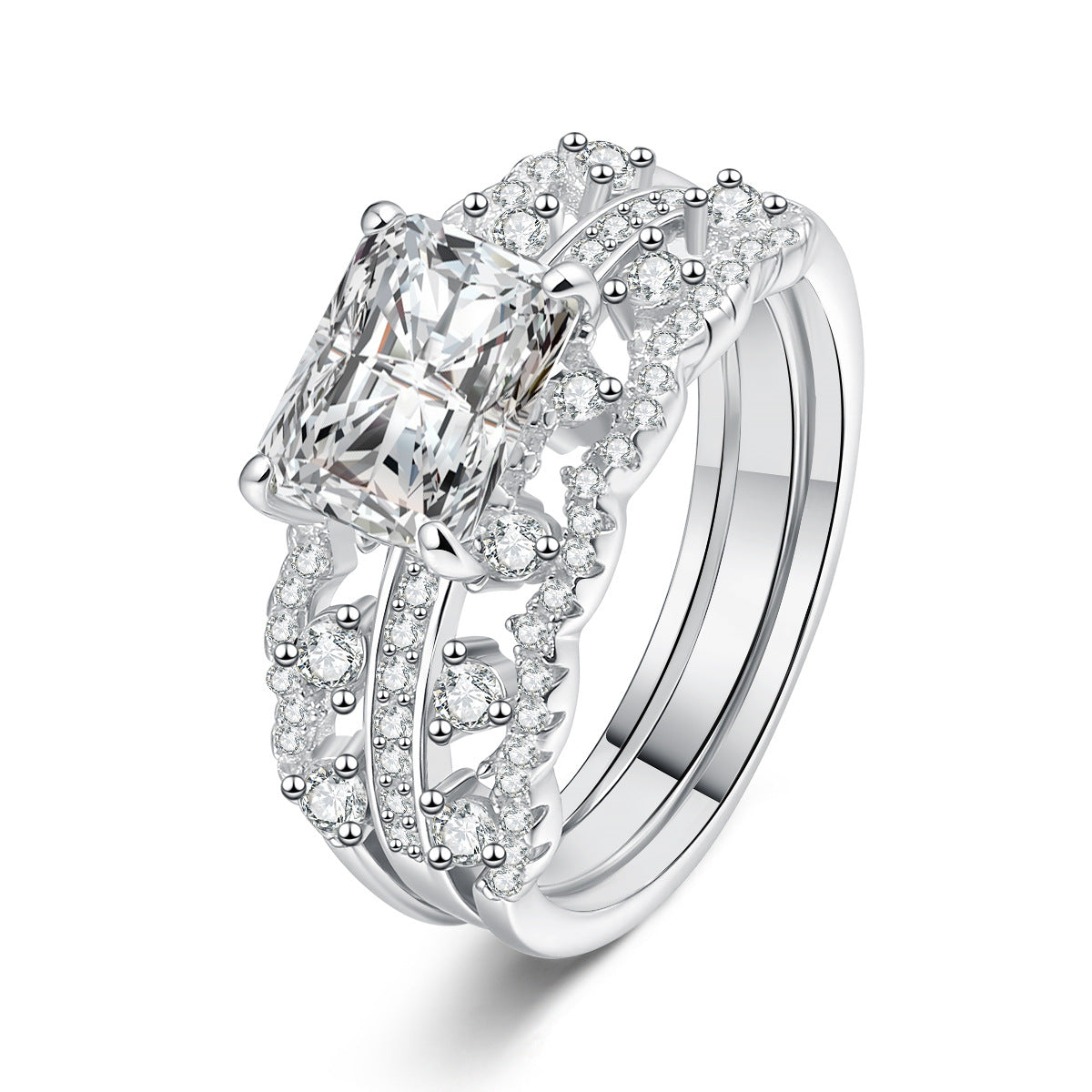 S925 Moissanite Ring