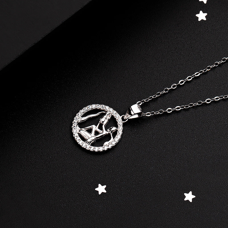 S925 Silver Zodiac Necklace