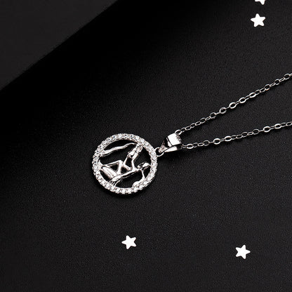 S925 Silver Zodiac Necklace