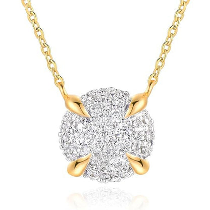 Shape Zirconia Necklace