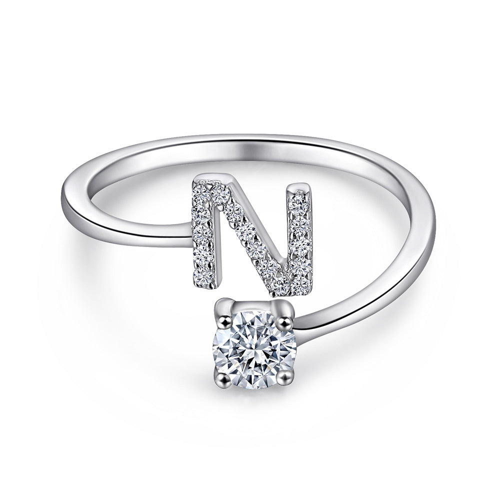 S925 Silver Moissanite/Zirconia Ring