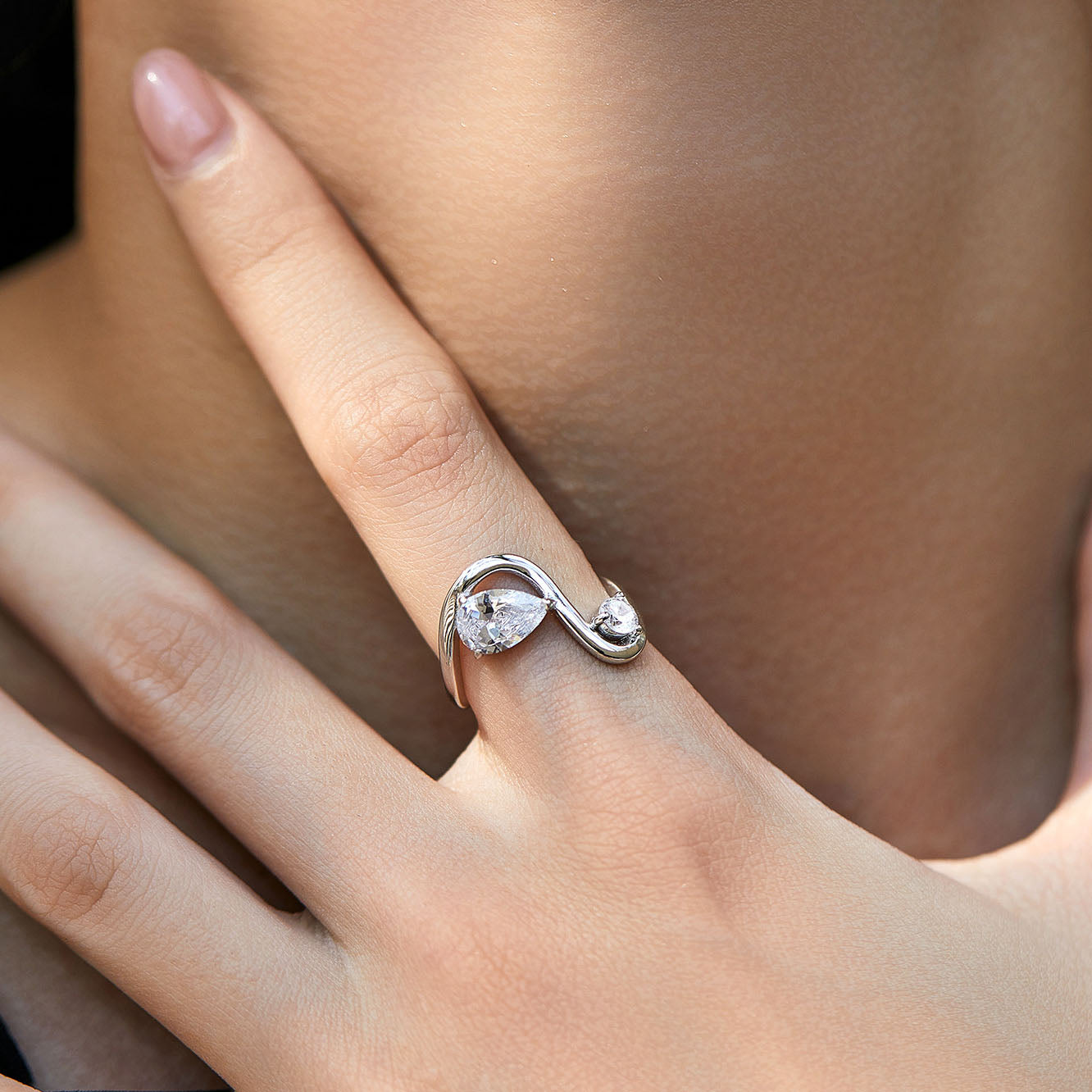 S925 Silver Unique Ring