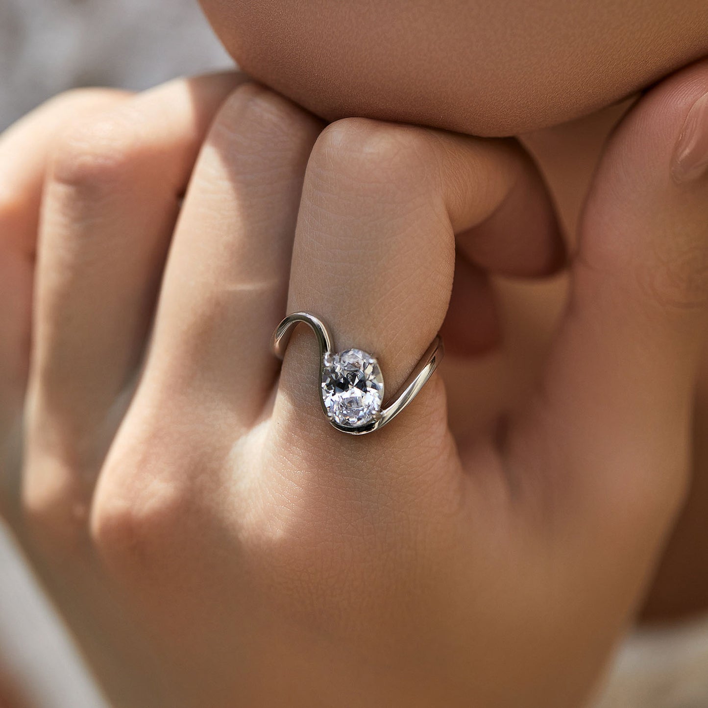 S925 Silver Unique Ring