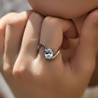 S925 Silver Unique Ring
