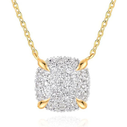 Shape Zirconia Necklace
