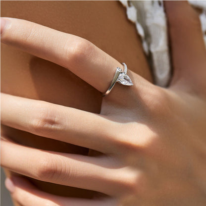 S925 Silver Unique Ring