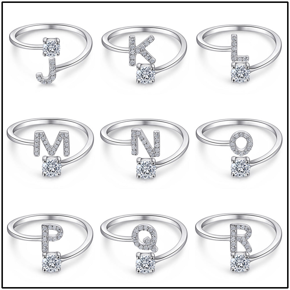 S925 Silver Moissanite/Zirconia Ring