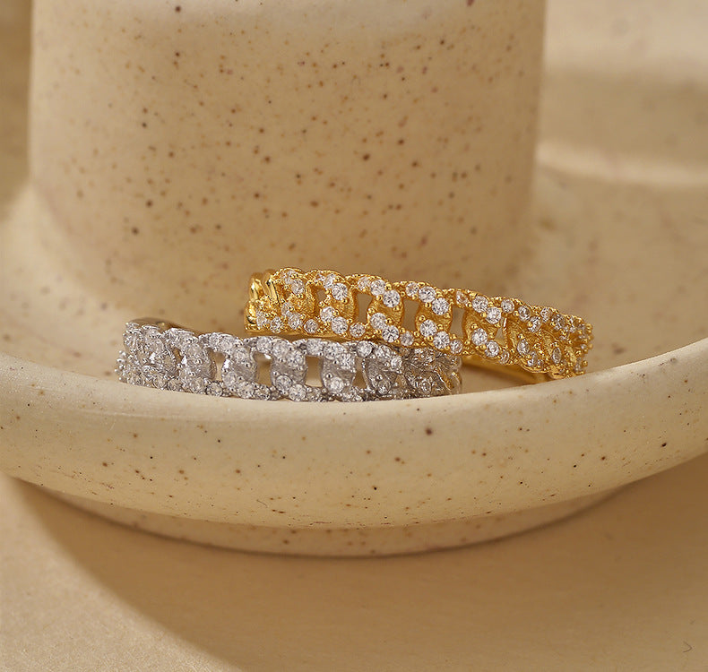 S925 Silver Adjustable Ring