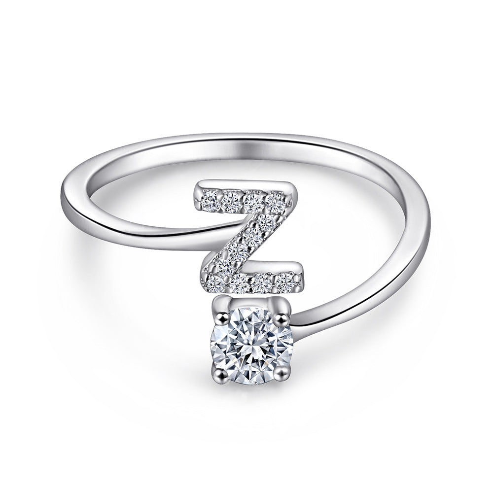 S925 Silver Moissanite/Zirconia Ring