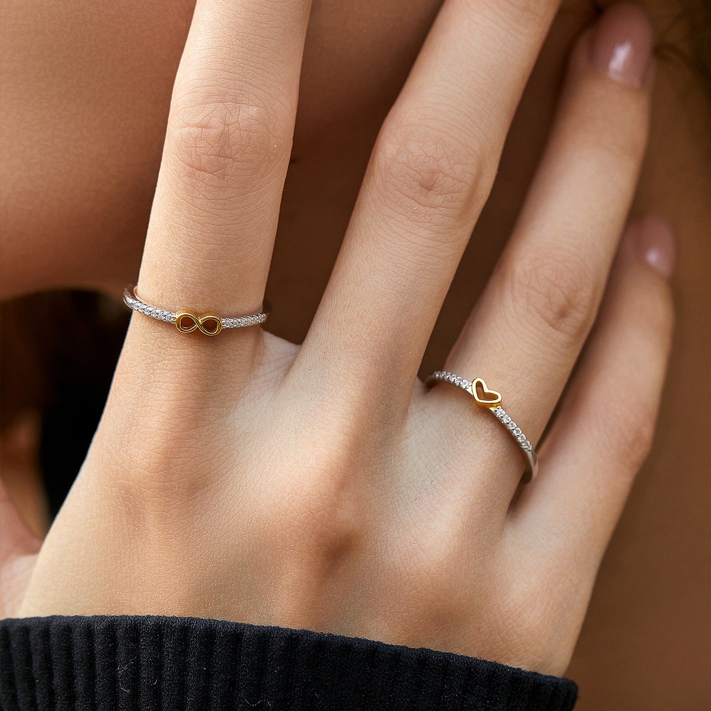 S925 Silver Mobius Ring