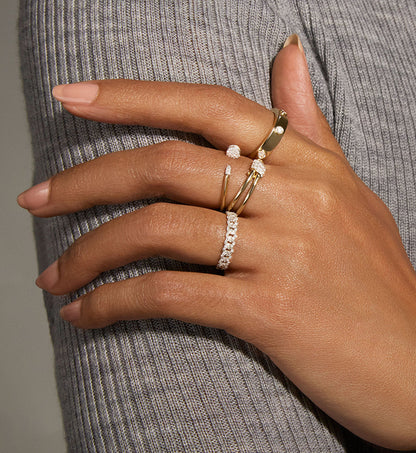 S925 Silver Adjustable Ring
