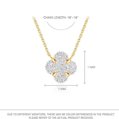 Shape Zirconia Necklace